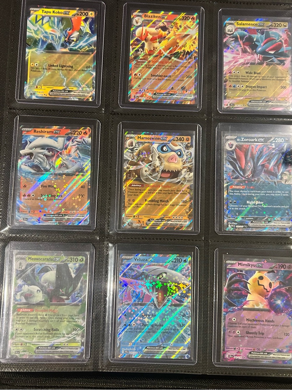 Pokemon Holo EX & GX Collectible Cards - Multicolor